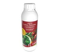 CULTIVERS Calcio Tomates y Pimientos Líquido 1 L | Corrector de carencias de Calcio para hortalizas Corrije la Podredumbre Apical Peseta Mejora la Calidad de los Frutos en Cultivos Hortícolas