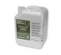 CULTIVERS Corrector Carencias Plantas 10 L Abono Ecológico con Hierro Cobre Manganeso Boro y Zinc | Fertilizante líquido con micronutrientes para carencias nutricionales en huerto y jardín