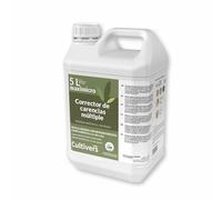 CULTIVERS Corrector Carencias Plantas 5 L Abono Ecológico con Hierro Cobre Manganeso Boro y Zinc | Fertilizante líquido con micronutrientes para carencias nutricionales en huerto y jardín