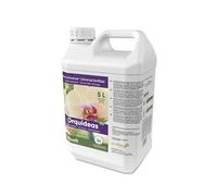 CULTIVERS Fertilizante Ecológico Orquídeas Líquido. Crecimiento saludable, Mayor Floración e Intensifica el color. Con Macronutrientes y Micronutrientes. Abono 100% Orgánico y Natural. (5 L)