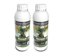 CULTIVERS Fertilizante Ecológico para Bonsái de 2x1L L Líquido con Micronutrientes y Aminoácidos. Abono 100% Orgánico y Natural. Favorece el Desarrollo y el Crecimiento controlado