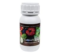 CULTIVERS Fertilizante Huerto Ecológico 250 ml, Abono Líquido para Hortalizas 100% Orgánico y Natural, Mejor Sabor, Mayor Calidad, Potencia el Crecimiento y Aumenta la Cosecha, Marrón
