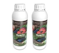 CULTIVERS Fertilizante Líquido para Huerto Ecológico de 2x1L Abono para Hortalizas 100% Orgánico y Natural. Mejor Sabor, Mayor Calidad, Potencia el Crecimiento y Aumenta la Cosecha