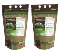 CULTIVERS Harina de Sangre 2 x1 kg | Abono Ecológico Certificado con Alto Contenido en Nitrógeno y Materia Orgánica | Fertilizante de Origen Natural para Suelo, Huerto y Jardín