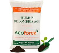 CULTIVERS Humus de Lombriz Ecológico 40 L Certificado | Abono Orgánico para Plantas y Huerto | Mejora la Estructura del Suelo y Favorece el Desarrollo Vegetal