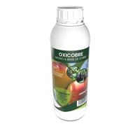 CULTIVERS Oxicloruro de Cobre de 1 l Concentrado al 70% Ecológico. Abono para Topo Tipo de Plantas y árboles. Fertilizante 100% Natural a Base de Cobre. Oxicobre Eco