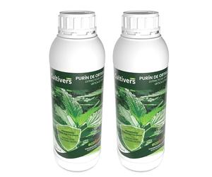 Cultivers Purín de Ortiga Ecológico Plantas 2x1 L. Fungicida Corrige la clorosis férrica. Sustancia Básica Natural Abono preventivo contra las plagas control de hongos. Poder Reverdeciente