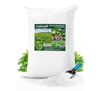 CULTIVERS Sulfato de Magnesio 25 kg | Sustancia Mineral Hidrosoluble para Jardinería y Uso Técnico | Disolución en Agua | Mantenimiento de Suelos y Superficies Exteriores