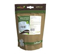CULTIVERS Sulfato de Potasio 250 g | Producto de Origen Mineral Hidrosoluble para Uso Técnico en Jardinería y Aplicaciones Domésticas, Disolución en Agua