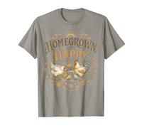 Cultivo casero Happy Chicken Farm Homestead Life Camiseta