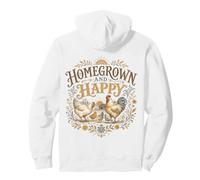Cultivo casero Happy Chicken Farm Homestead Life Sudadera con Capucha