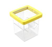 Cultivo para acuario - Incubadora flotante de acrílico para incubar - Guppy Cultivo - para Cuarentena, eclosión de Guppy, Betta, Tortuga, Agua de Marina, Marina, Hogar y Oficina