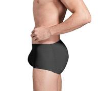 CuLtp 2pcs Calzoncillo Boxer con Relleno Trasero para Aumentar el Volumen y tamaño de glúteos y Levanta, Calzoncillos Tipo bóxer para Hombre