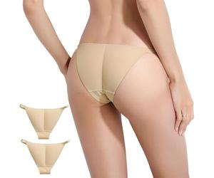 CuLtp 2pcs Fajas con Relleno Caderas, Malla Transpirable Pantalones Mujer con Tanga Y Pantalones Cadera, Bragas Fajas Levanta Gluteos