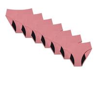 CuLtp 7pcs Bragas Menstruales Flujo Abundante, Sin Marcas Ropa Interior Menstrual, CóDigo Grande Bragas Postparto Algodon, Bragas Incontinencia Mujer Lavables