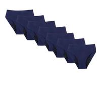 CuLtp 7pcs Bragas Menstruales Flujo Abundante, Sin Marcas Ropa Interior Menstrual, CóDigo Grande Bragas Postparto Algodon, Bragas Incontinencia Mujer Lavables