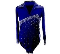 CuLtp Ropa Patinaje ArtíStico para NiñOs Y Hombres, Ropa Patinaje ArtíStico Leotardo, Ropa Superior Leotardo Patinaje ArtíStico