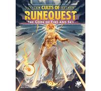 Cults of RuneQuest: The Gods of Fire and Sky - RuneQuest RPG Hardcover Supplement - 13 Solar Pantheon Cults Including Yelm, Shargash & Lodril - Character Creation, Magic & Lore - Glorantha Expansion
