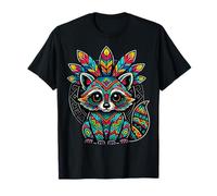 Cultura Azteca Mexicana Mapache Maya Mitología Arte Indígena Camiseta