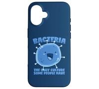 Cultura de bacterias que dicen Biología Organismo Carcasa para iPhone 16