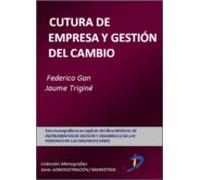 Cultura De Empresa Y Gestión De Cambios (ebook)