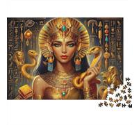 Cultura Egipcia Antigua Puzzle para Adultos Puzzle de 1000 Piezas Material de Papel Jeroglíficos Puzzle para Toda la Familia Relajación Decoración Regalo 70x50cm/1000pcs