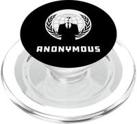 Cultura Hacker anónima Protesta Equidad PopSockets PopGrip para MagSafe