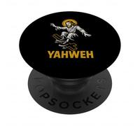 Cultura Pop Cristiana: Yahvé, fe Cristiana para Hombres geniales PopSockets PopGrip Adhesivo