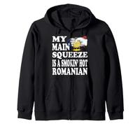 Cultura rumana Novia Esposa Historia Rumania Camiseta Sudadera con Capucha