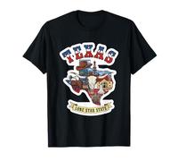 Cultura Vaquera y Herencia del Estado de Texas Camiseta