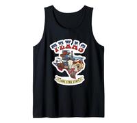 Cultura Vaquera y Herencia del Estado de Texas Camiseta sin Mangas
