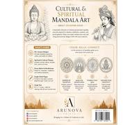 Cultural & Spiritual Mandala Art: Adult Coloring Book