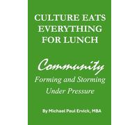 Culture Eats Everything For Lunch: Community Forming and Storming Under Pressure (The First Economy)