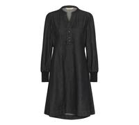 CULTURE Vestido camisero negro denim 36 EUR