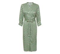 CULTURE Vestido 'CU Malin' piel / navy / oro / verde 44 piel / navy / oro / verde