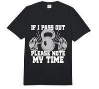 Culturismo If I Pass out Note My Time Entrenamiento Fitness Comfort Colors Adult Heavyweight T-Shirt