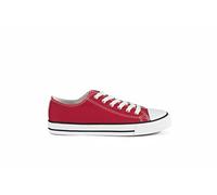 Cultz Diamond Unisex Sneaker Mujeres Hombres Low Top Sneakers Zapatillas Bajas Rojo 43