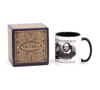 Cultzilla Taza vintage con citas de Shakespeare