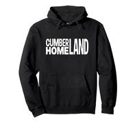 Cumberland Homeland - Noroeste Inglaterra Raíces Palabra Arte Sudadera con Capucha
