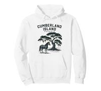Cumberland Island Georgia Puesta de Sol Sudadera con Capucha