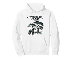 Cumberland Island Georgia Puesta de Sol Sudadera con Capucha