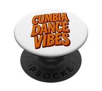 Cumbia Baile Salsa Bachata Merengue Baile PopSockets PopGrip Adhesivo