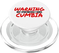 Cumbia Baile Salsa Bachata Merengue Latina Cumbia Baile PopSockets PopGrip para MagSafe