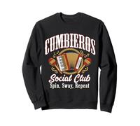 Cumbieros Club Social Divertido Cumbia Dance Sudadera