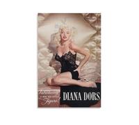 Cumbrjde Póster de la película Diana Dors in The Unholy Wife (40 x 60 cm), sin marco, Diana Dors in The Unholy Wife