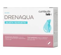 Cumlaude Lab Drenaqua - Complemento diurético con té verde, prebióticos, magnesio y B6 - 30 cápsulas