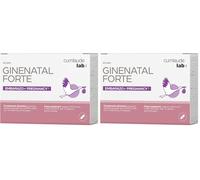 Cumlaude Lab - Ginenatal Forte, Complemento Alimenticio, Suplementación de la Mujer en Etapa Preconcepcional, Gestacional y de Lactancia, con Aceite de Pescado, Vitaminas y Minerales - 60 Cápsulas