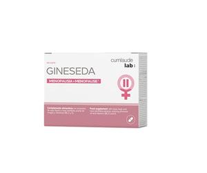 Cumlaude Lab - Gineseda, Complemento Menopausia, 30 Cápsulas | Isoflavonas de Soja, Lúpulo, Vitaminas B6, E y D3, Menopausia, Perimenopausia, Alivio de Síntomas, Bienestar Femenino