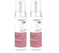 Cumlaude Lab Higiene Íntima CLX Mousse - Espuma Limpiadora con Clorhexidina de Acción Higienizante, Protectora y Refrescante para Inflamaciones y Molestiasde la Zona Íntima - 165 ml (Paquete de 2)