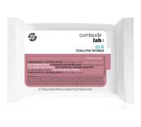 Cumlaude Lab Toallitas de higiene íntima con clorhexidina y complejo antimicrobiano vegetal 15 uds